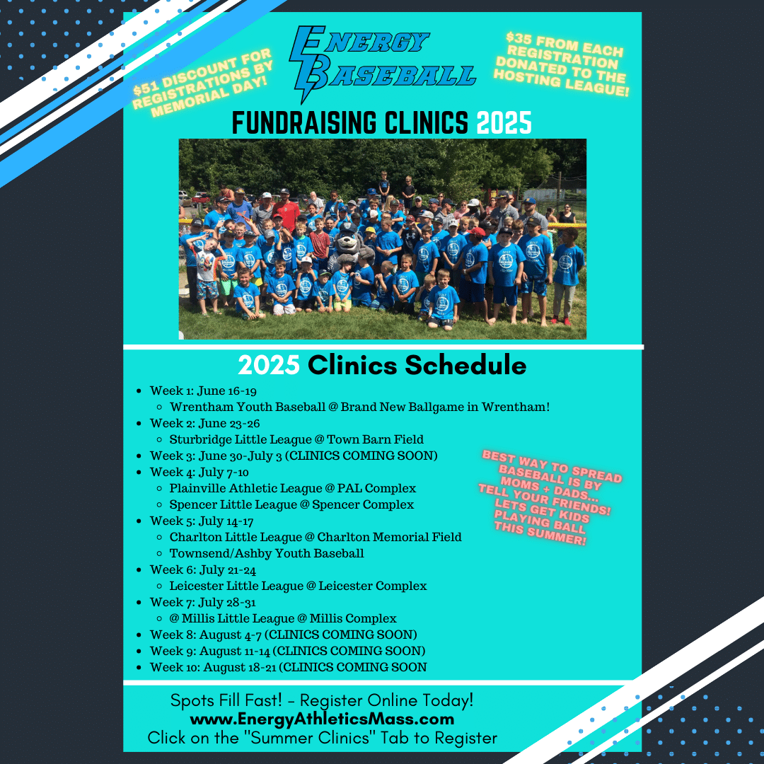 Energy Athletics Summer Clinic flyer